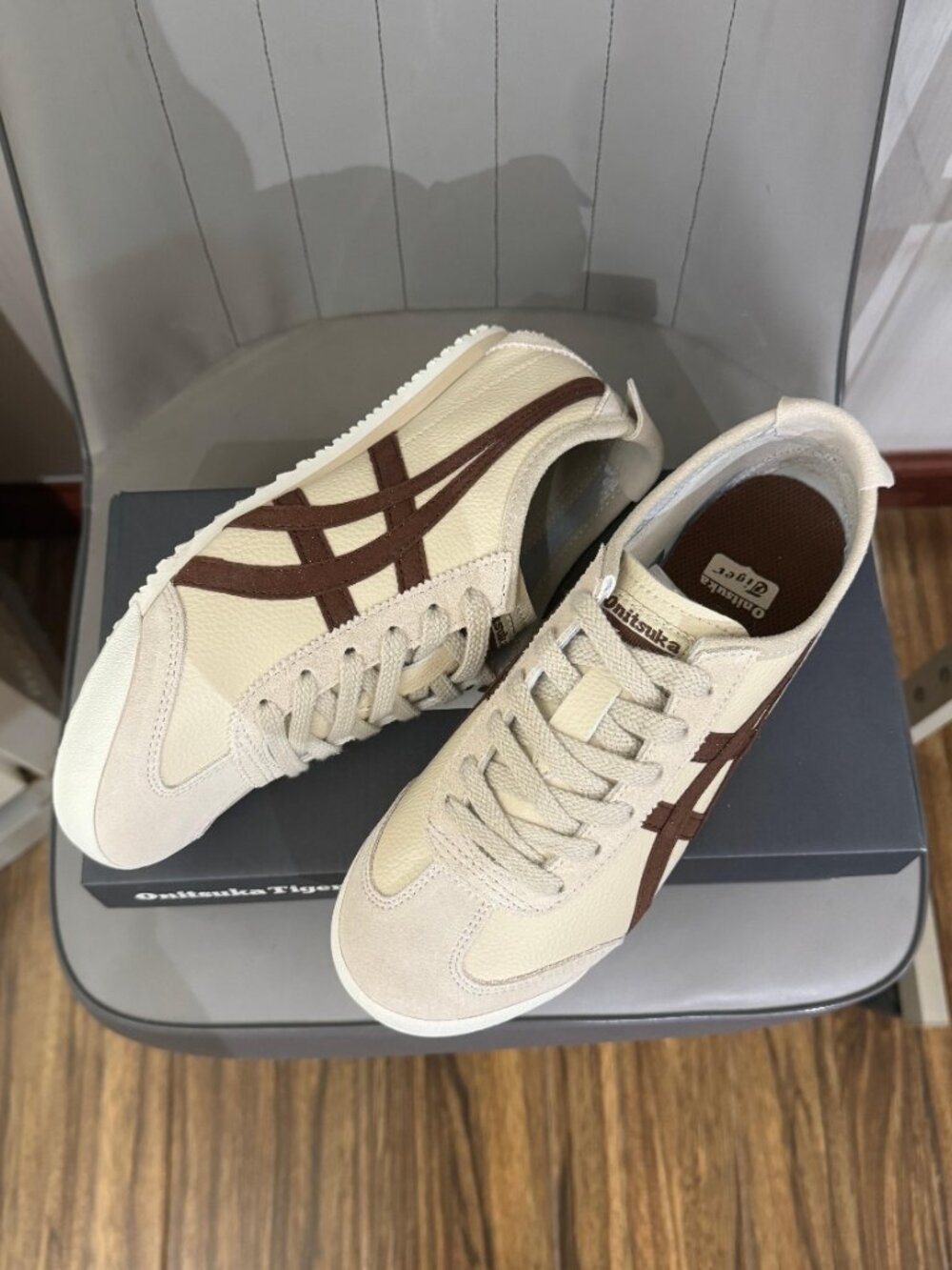 Onitsuka Tiger Mexico 66 Sneakers Cream Brown